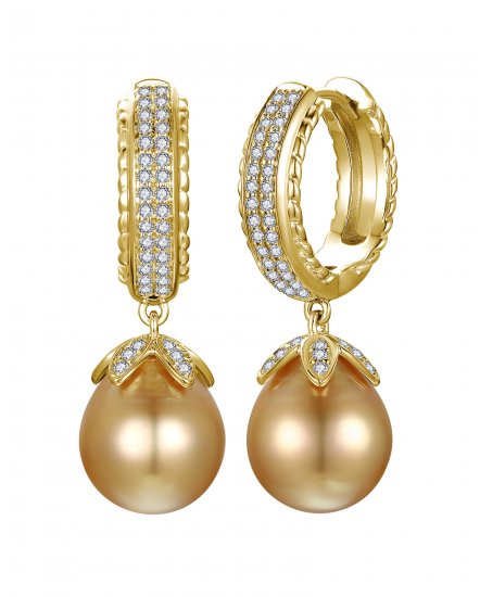 PEARL DIAMOND DANGLING (TE2735)