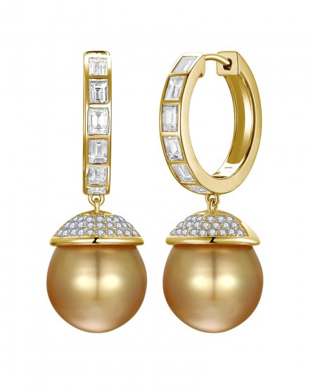 PEARL DIAMOND DANGLING (TE2736)