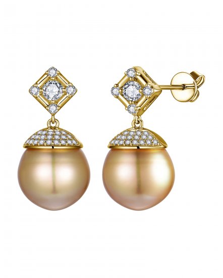 PEARL DIAMOND DANGLING (TE2748)