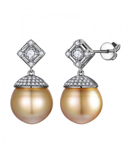 PEARL DIAMOND DANGLING (TE2748)