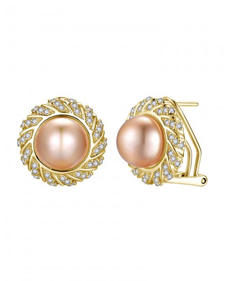 PEARL DIAMOND OMEGA BACK (TE2749)