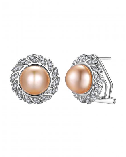 PEARL DIAMOND OMEGA BACK (TE2749)