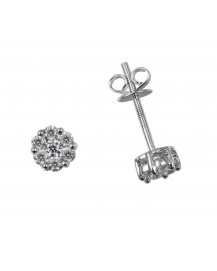 CLUSTER DIAMOND STUDS (TE337)