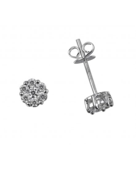 CLUSTER DIAMOND STUDS (TE337)