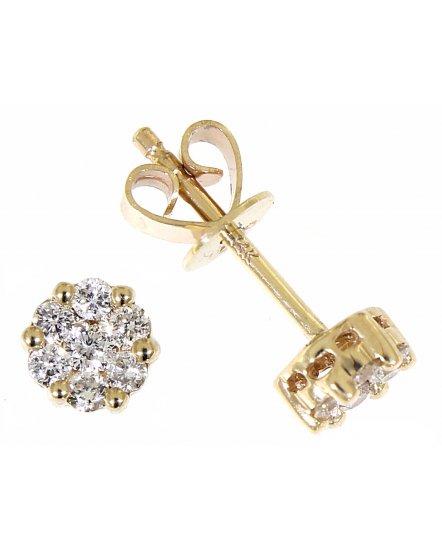 CLUSTER DIAMOND STUDS (TE337)