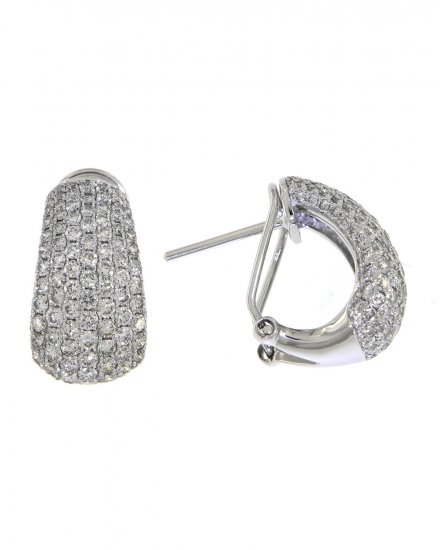 PAVE DIAMOND OMEGA BACK (TE369)