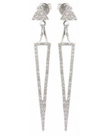 TRIANGLE STYLE DIAMOND DANGLING (TE444)