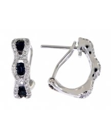 COLORED STONE DIAMOND OMEGA BACK (TE445)