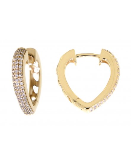 HEART DIAMOND  HUGGIES (TE471)