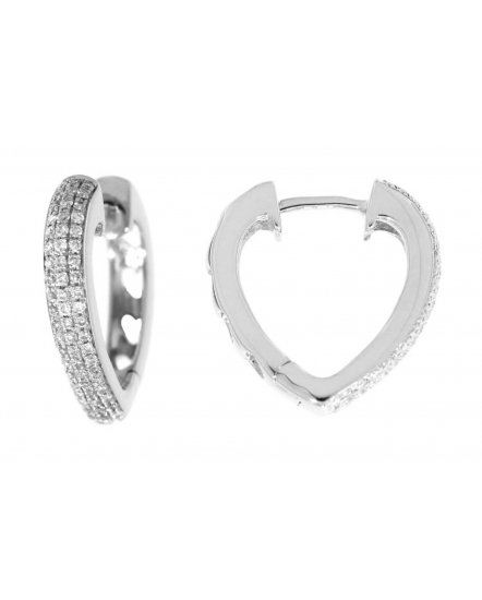 HEART DIAMOND  HUGGIES (TE471)