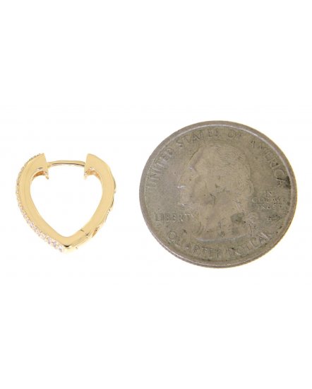 HEART DIAMOND  HUGGIES (TE471)