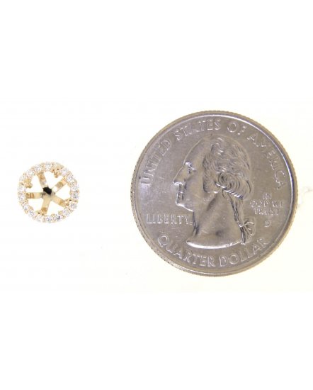 SEMI MOUNT DIAMOND STUDS  (TE541)