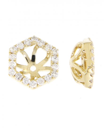 DIAMOND EAR JACKETS (TE546)