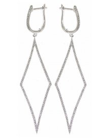 KITE SHAPE DIAMOND DANGLING (TE587)