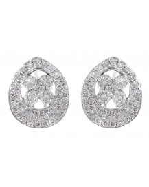 PEAR DIAMOND OMEGA BACK (TE653)