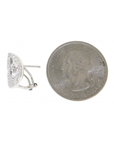 PEAR DIAMOND OMEGA BACK (TE653)