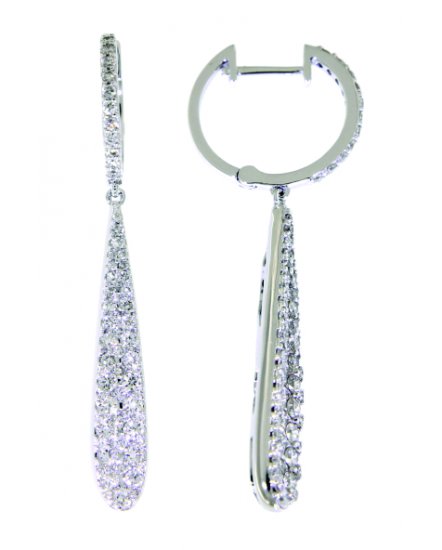 PEAR STYLE DIAMOND DANGLING (TE671)
