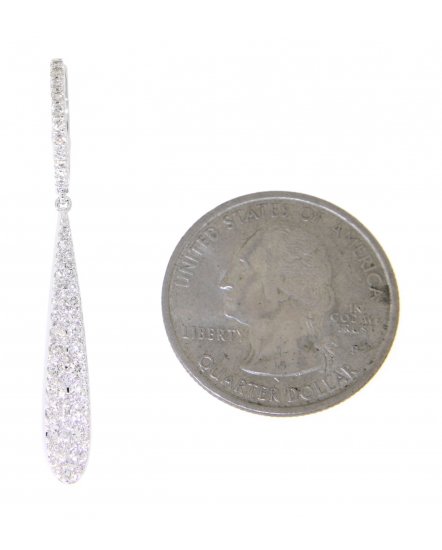 PEAR STYLE DIAMOND DANGLING (TE671)