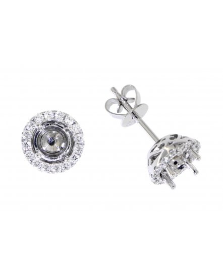 SEMI MOUNT DIAMOND STUDS (TE687)