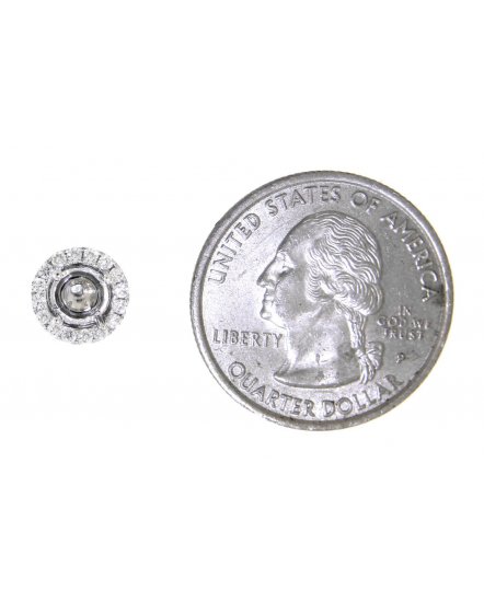 SEMI MOUNT DIAMOND STUDS (TE687)