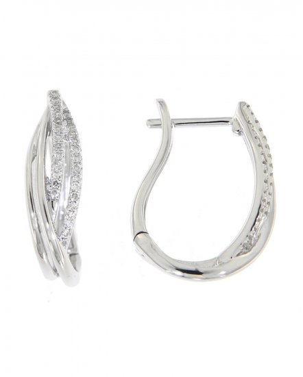  CRISS CROSS DIAMOND HUGGIES (TE697)