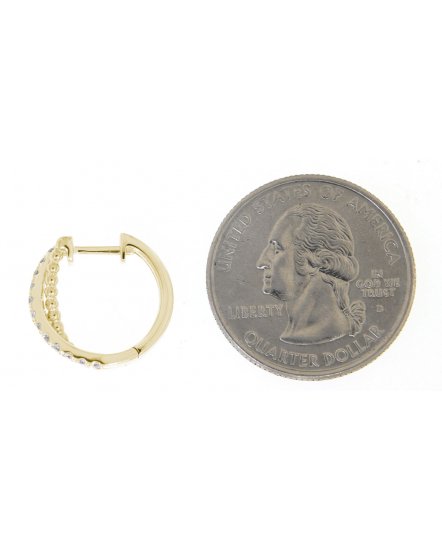 CRISS CROSS DIAMOND HUGGIES (TE705)