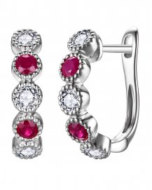 RUBY DIAMOND HUGGIES (TE739)