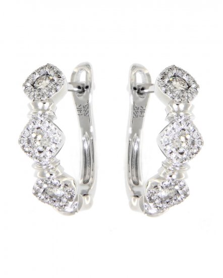 KITE SHAPE DIAMOND HUGGIES (TE770)