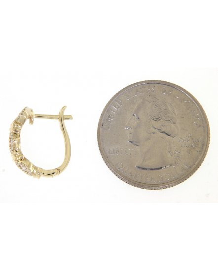 KITE SHAPE DIAMOND HUGGIES (TE770)