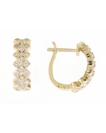 SQUARE DIAMOND HUGGIES (TE787)