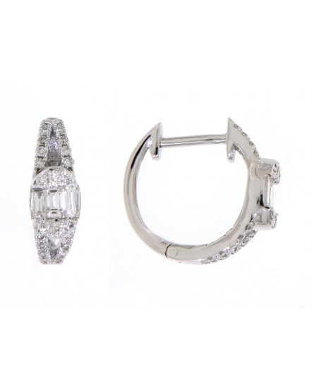 BAGUETTE DIAMOND HUGGIES (TE806)