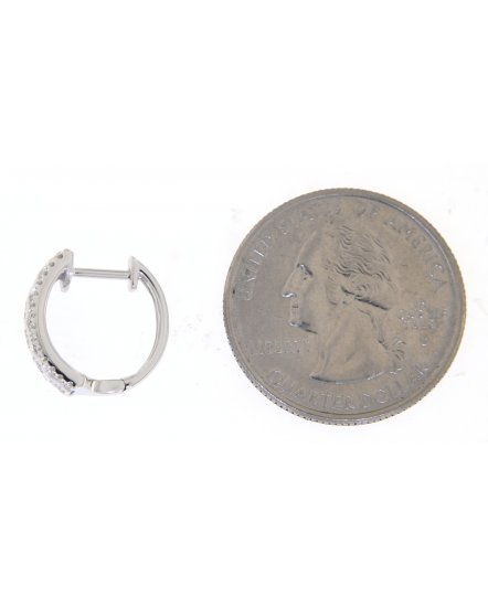 HEXAGON STYLE DIAMOND HUGGIES (TE810)