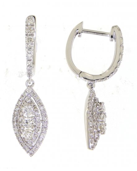 MARQUISE SHAPE DIAMOND DANGLING (TE814)