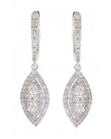 MARQUISE SHAPE DIAMOND DANGLING (TE814)