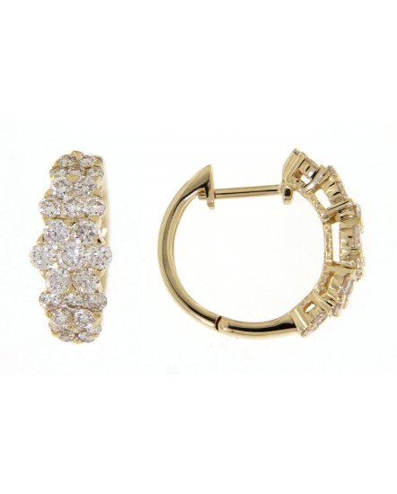 CLUSTER DIAMOND HUGGIES (TE843)