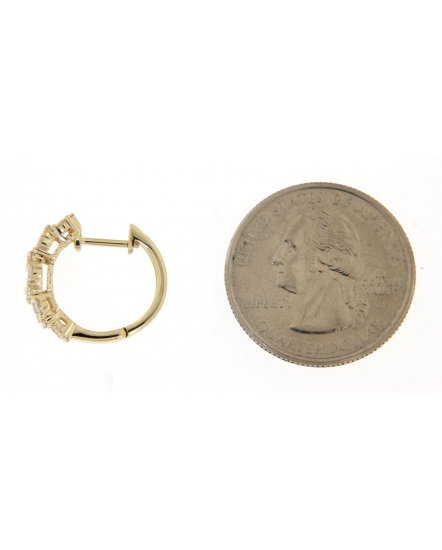 CLUSTER DIAMOND HUGGIES (TE843)