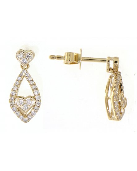 FISH STYLE DIAMOND DANGLING (TE855)