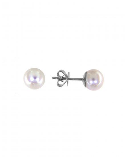 PEARL DIAMOND STUDS (TE872)