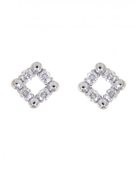 SQUARE DIAMOND STUDS (TE888)