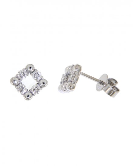 SQUARE DIAMOND STUDS (TE888)