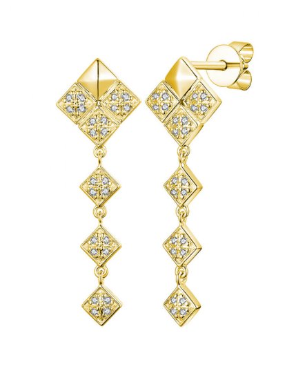 SQUARE DIAMOND DANGLING (TE912)