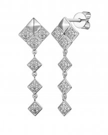 SQUARE DIAMOND DANGLING (TE912)