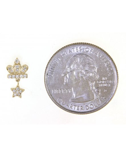 CROWN DIAMOND DANGLING (TE917)