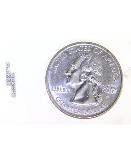 STRAIGHT BAR DIAMOND STUDS (TE924)