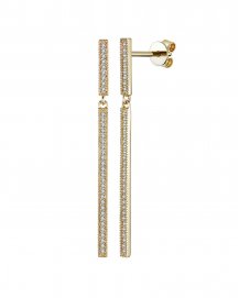  STRAIGHT BAR DIAMOND DANGLING  (TE926)