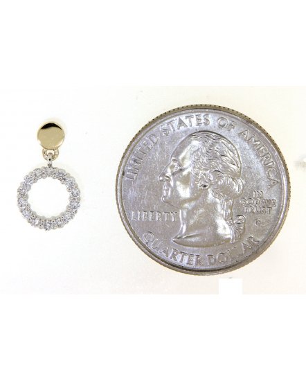 ROUND DIAMOND DANGLING (TE944)