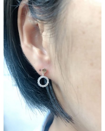 ROUND DIAMOND DANGLING (TE944)
