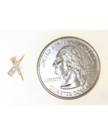 CROSS X DIAMOND STUDS (TE950)