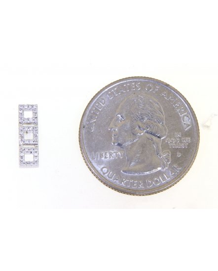 STRAIGHT BAR DIAMOND STUDS (TE955)