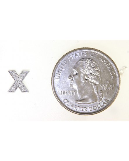 ALPHABETS DIAMOND STUDS (TE965)